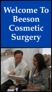 Welcome To Beeson Cosmetic Surgery eBook cover.